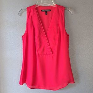 White House Black Market - Bright Red Sleeveless Top, Size 2